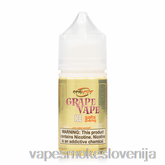 Vape Za Enkratno Uporabo Grapevape Ice Salts - Innevape E-tekočina - 30ml 24mg